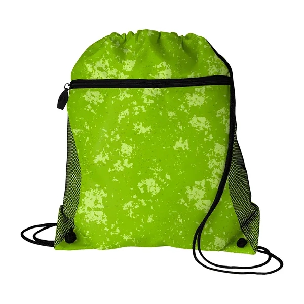 Lime color option for Good Value™ Distressed Printed Mesh Pocket Drawcord
