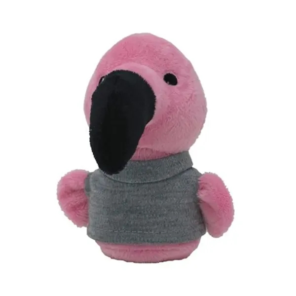 Flamingo color option for Chelsea Teddy Bear™ Shorties   4" Plush