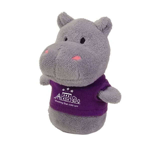 Hippo color option for Chelsea Teddy Bear™ Shorties   4" Plush