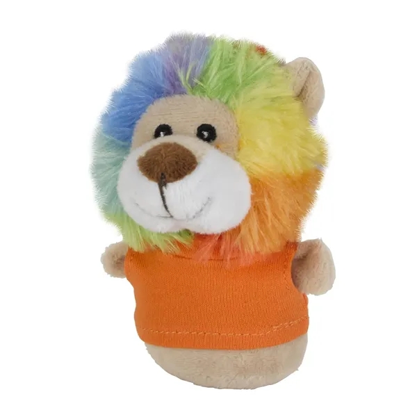 Lion Rainbow color option for Chelsea Teddy Bear™ Shorties   4" Plush