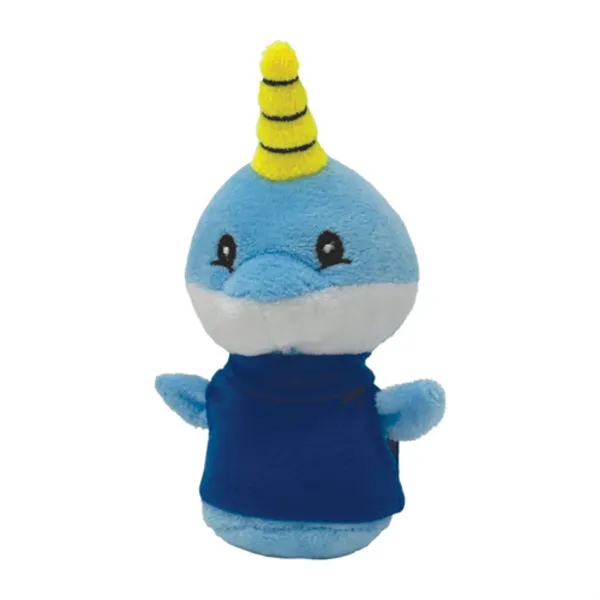 Narwal color option for Chelsea Teddy Bear™ Shorties   4" Plush