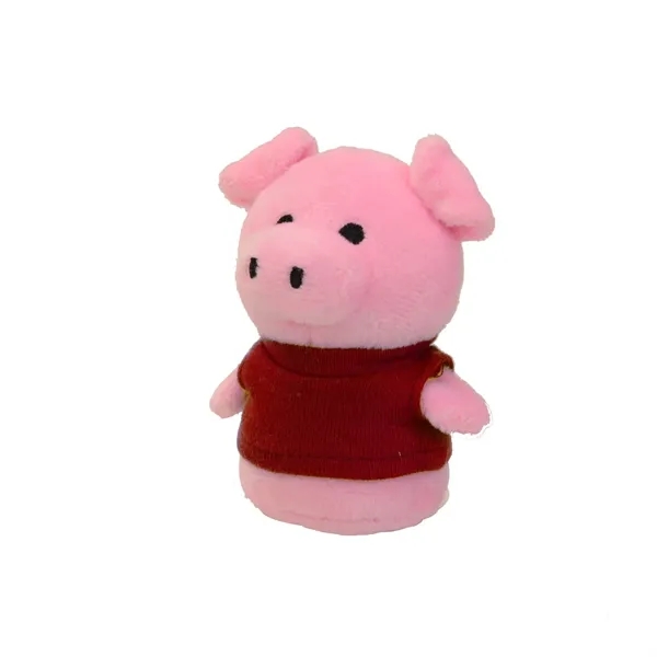 Pig color option for Chelsea Teddy Bear™ Shorties   4" Plush