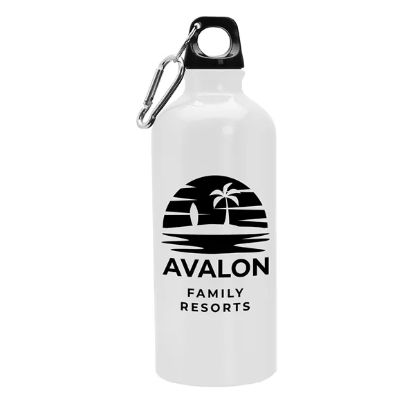 White color option for Garyline® Quest Aluminum Bottle   20 Oz.