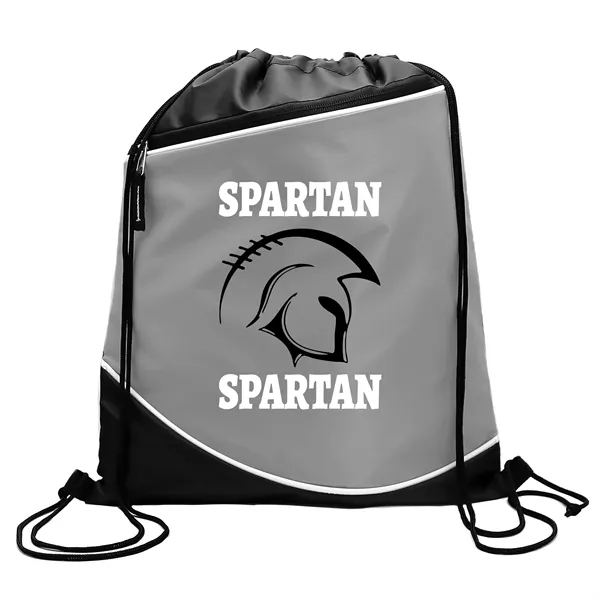 Gray color option for Garyline® Campus Drawstring Backpack