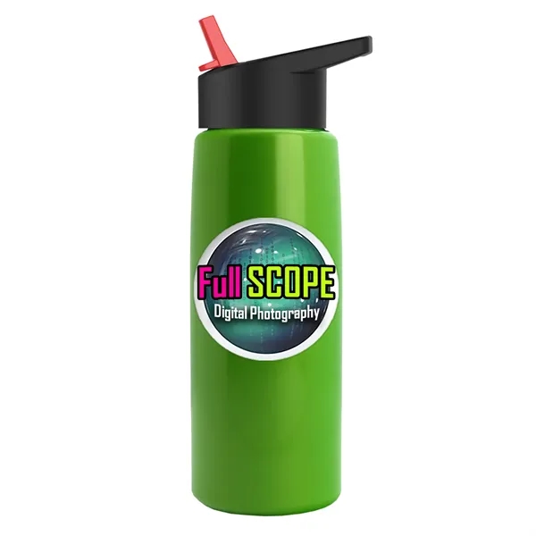 Metallic Lime Green color option for Garyline® Flair Tritan® Metallike Bottle With Flip Straw ...