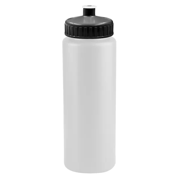 White color option for Garyline® Athlete Sport Bottle With Push Pull Lid   32 Oz.