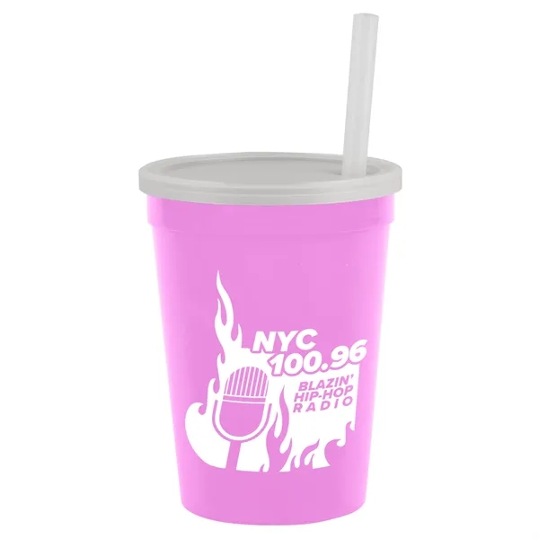 Awareness Pink color option for Garyline® Cups On The Go Sport Sipper   12 Oz.