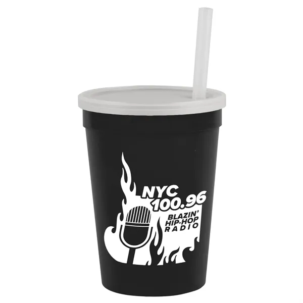Black color option for Garyline® Cups On The Go Sport Sipper   12 Oz.
