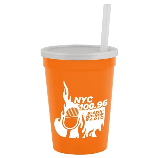 Orange color option for Garyline® Cups On The Go Sport Sipper   12 Oz.