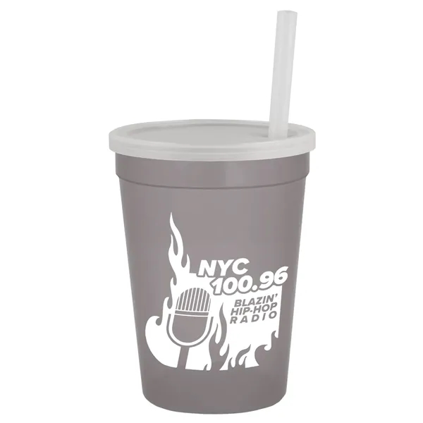 Smoke color option for Garyline® Cups On The Go Sport Sipper   12 Oz.