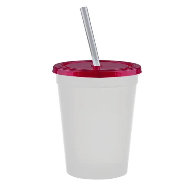Translucent Red color option for Garyline® Cups On The Go Sport Sipper   16 Oz.