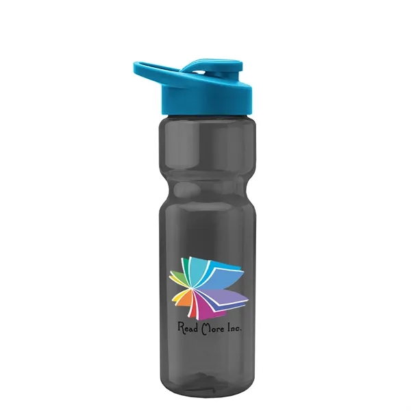 Smoke color option for Garyline® Champ Bottle With Drink Thru Lid   28 Oz.