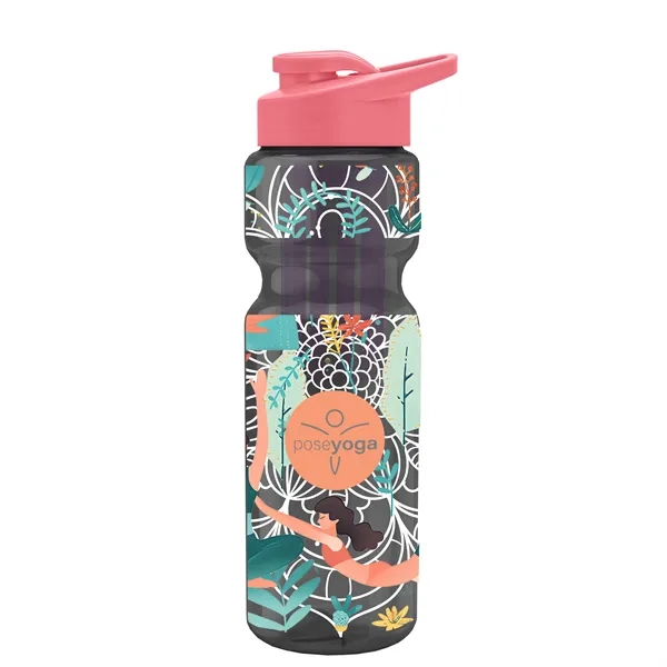 Smoke color option for Garyline® Champ Bottle With Drink Thru Lid And Infuser   ...