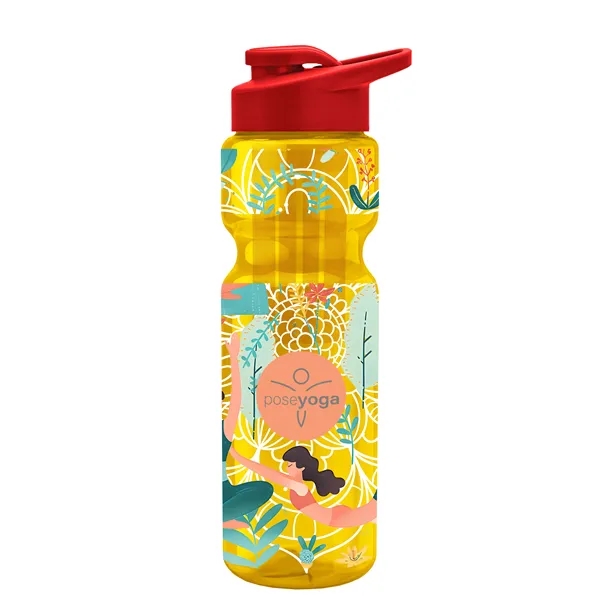 Translucent Yellow color option for Garyline® Champ Bottle With Drink Thru Lid And Infuser   ...