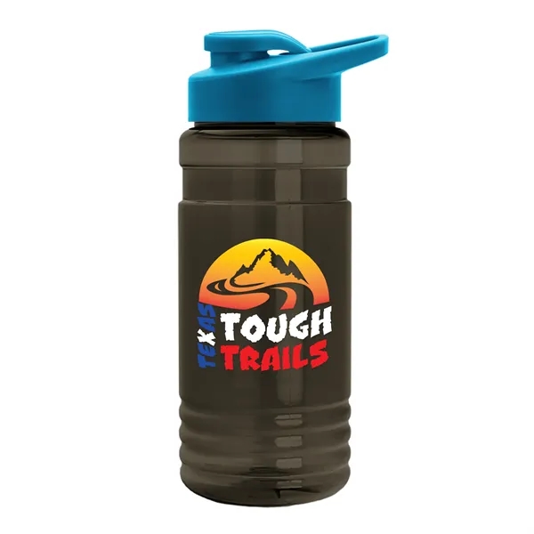 Smoke color option for Garyline® Groove Tritan® Bottle With Drink Thru Lid   20 Oz.