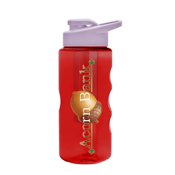 Translucent Red color option for Garyline® Mini Mountain Tritan® Bottle Drink Thru Lid And...