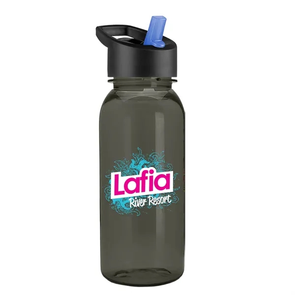 Smoke color option for Garyline® Cadet Tritan® Bottle With Flip Straw Lid   18 Oz.