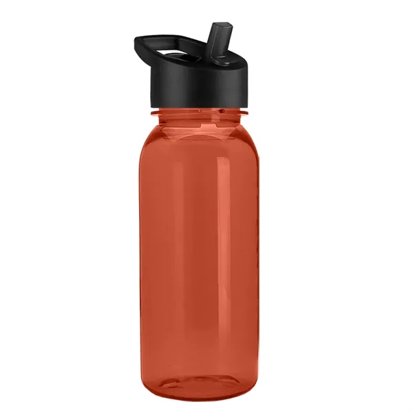 Translucent Radiant Earth color option for Garyline® Cadet Tritan® Bottle With Flip Straw Lid   18 Oz.