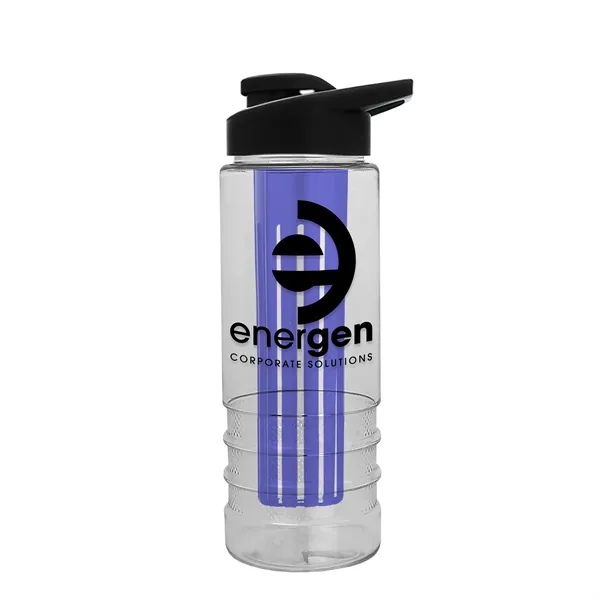 Clear color option for Garyline® Salute Bottle With Drink Thru Lid And Infuser  ...