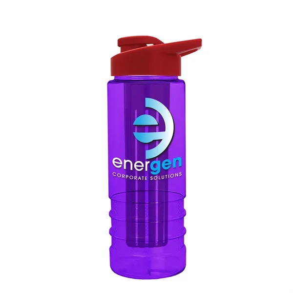 Translucent Violet color option for Garyline® Salute Bottle With Drink Thru Lid And Infuser  ...