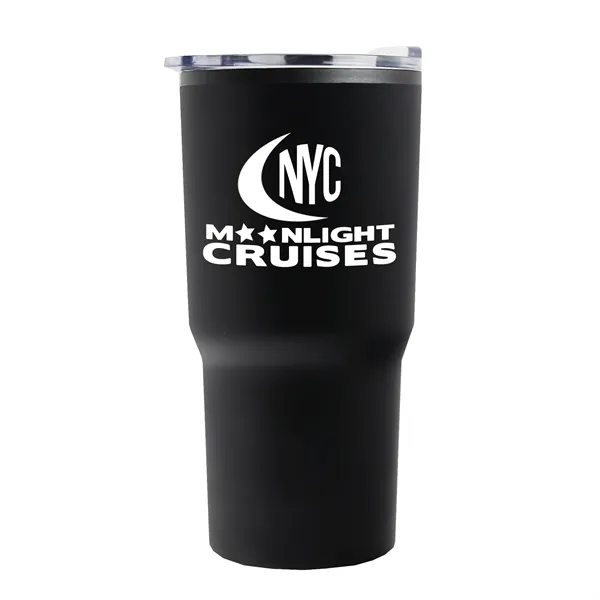Black color option for Garyline® Carova Stainless Steel Tumbler   18 Oz.