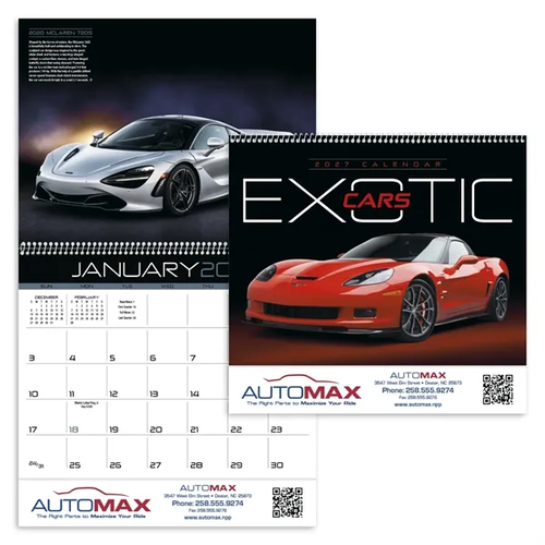 Main photo of Triumph® Calendars Exotic Cars Calendar