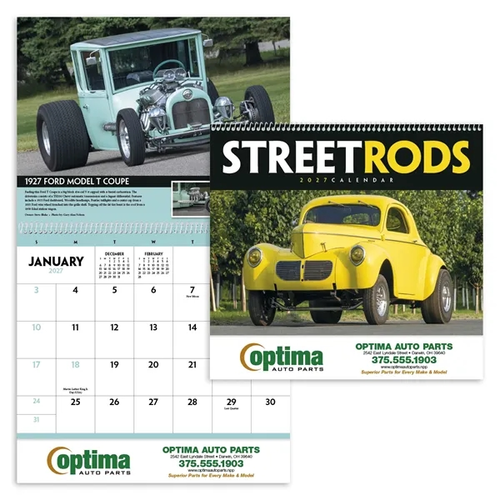 Main photo of Triumph® Calendars Street Rods Calendar