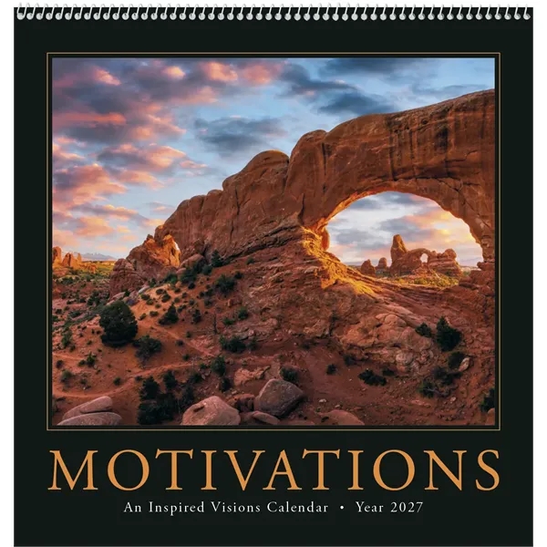 White color option for Triumph® Calendars Motivations Calendar