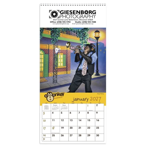 Photo of Triumph® Calendars Monkey Business Calendar