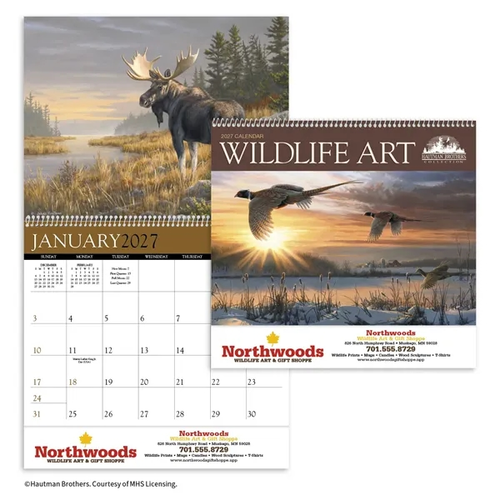 Photo of Triumph® Calendars Wildlife Art By The Hautman Brothers C...