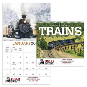 Photo of Triumph® Calendars Trains Calendar