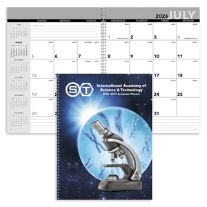 Photo of Triumph® Calendars Academic Year Desk Planner With Custom...