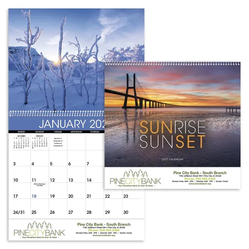 Main photo of Triumph® Calendars Sunrise Sunset Calendar