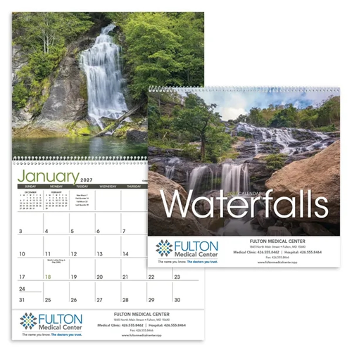 Main photo of Triumph® Calendars Waterfalls Calendar