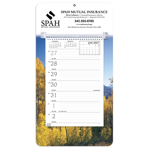 Photo of Triumph® Calendars Full Color Weekly Memo Calendar