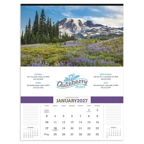 Photo of Triumph® Calendars American Splendor Without Date Blocks ...