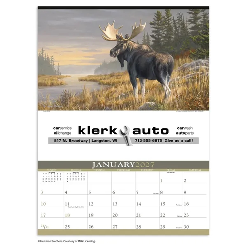 Photo of Triumph® Calendars Wildlife Art By The Hautman Brothers C...