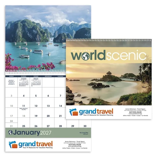 Main photo of Triumph® Calendars World Scenic Calendar