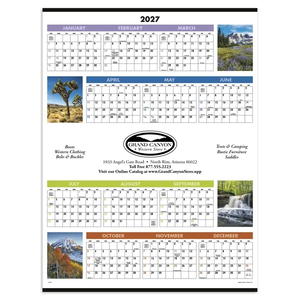 Photo of Triumph® Calendars Scenic Span A Year Calendar