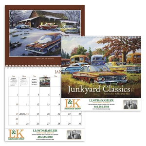 Photo of Triumph® Calendars Junkyard Classics By Dale Klee Calendar