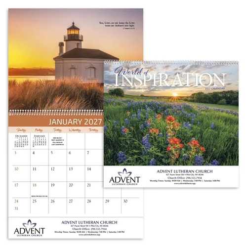 Main photo of Triumph® Calendars World Of Inspiration Calendar