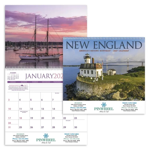 Main photo of Triumph® Calendars New England Calendar