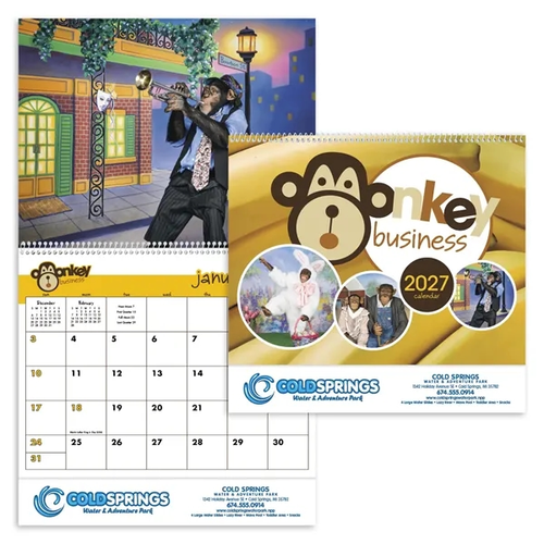 Main photo of Triumph® Calendars Monkey Business Calendar