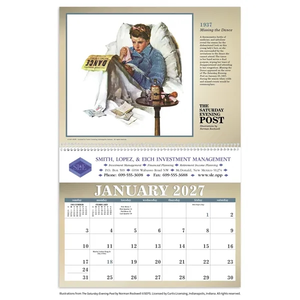 Photo of Triumph® Calendars The Saturday Evening Post Illustration...
