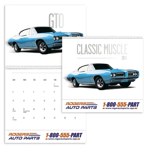 Main photo of Triumph® Calendars Classic Muscle Cars Calendar