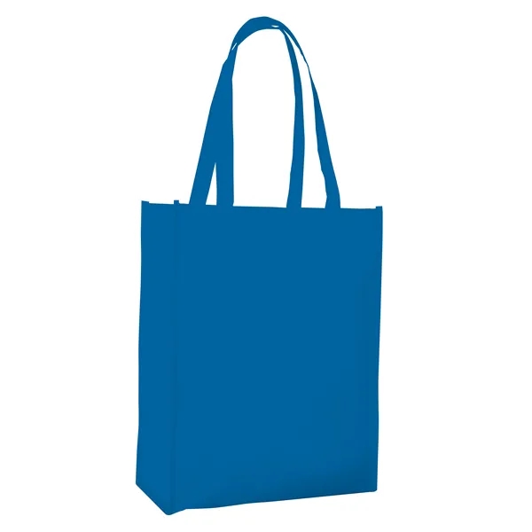 Royal color option for Universal Source® Laminated Non Woven Portrait Tote