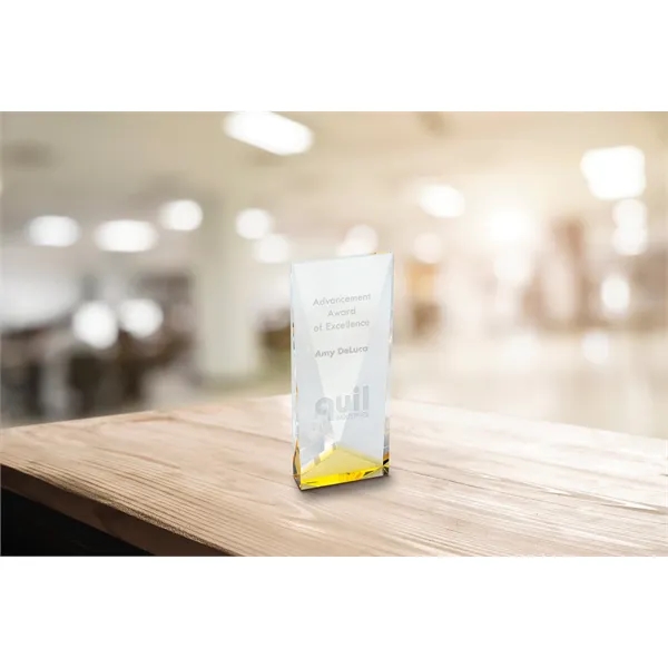 Yellow color option for Jaffa® Color Accent Crystal Tower