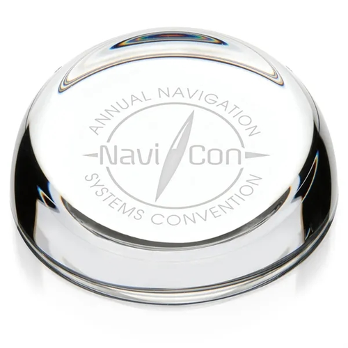 Main photo of Jaffa® Clear Slant Top Paperweight