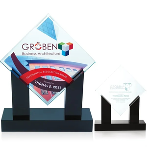 Photo of Jaffa® Diamond Jade Award With Black Base