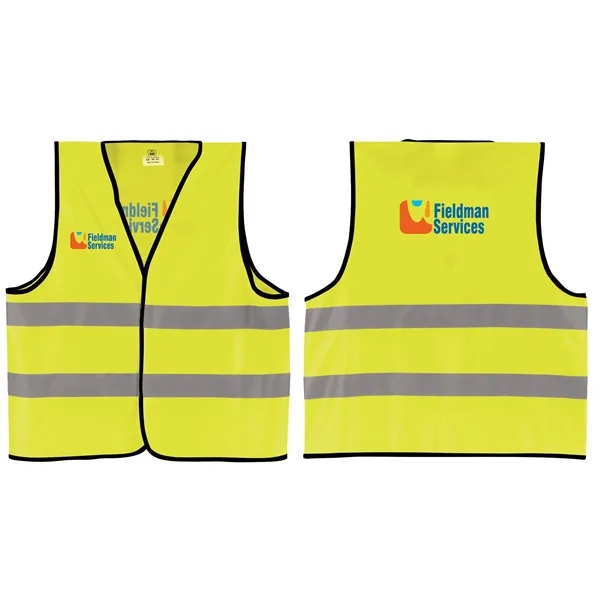 White color option for Reflective Safety Vest